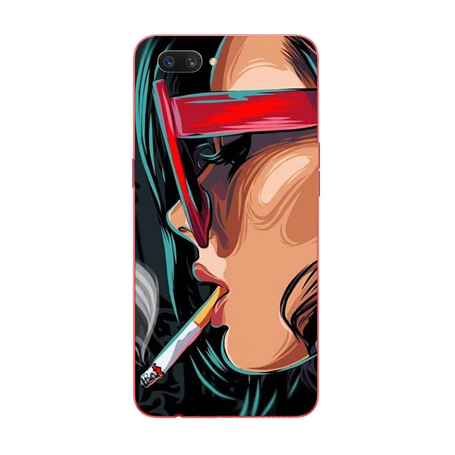 Чехол для Oppo A3S чехол мягкий мультяшный силиконовый из ТПУ A5 OPPOA5 Realme C1 OPPOA3s