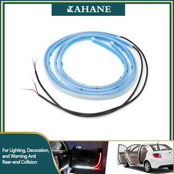 

2PCS 1.2M 144LED Car Door side flow warning Strip light Anti Rear-end light for Audi / BMW / KIA /Honda/Tesla/Mini /toyota