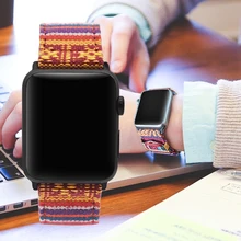 Ремешок для Apple Watch 38 мм 42 мм iWatch 4 ремешок 44 мм 40 мм спортивный ремень из натуральной кожи браслет Correa Apple Watch 4 3 2 1 Acce