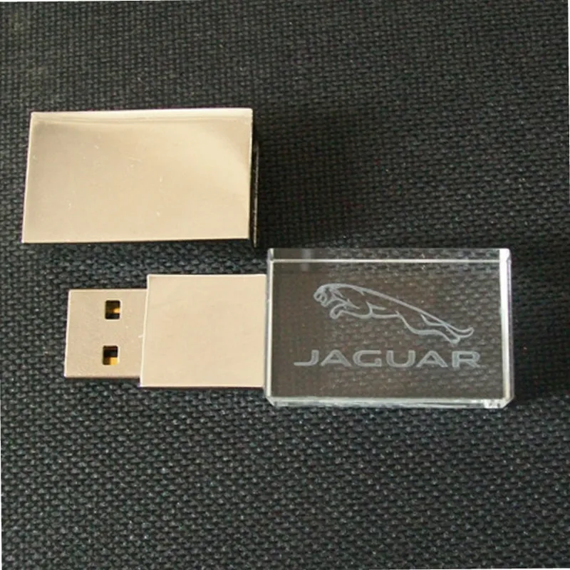 Новый Пользовательский логотип Кристалл Usb2.0 флэш накопитель фотография подарок