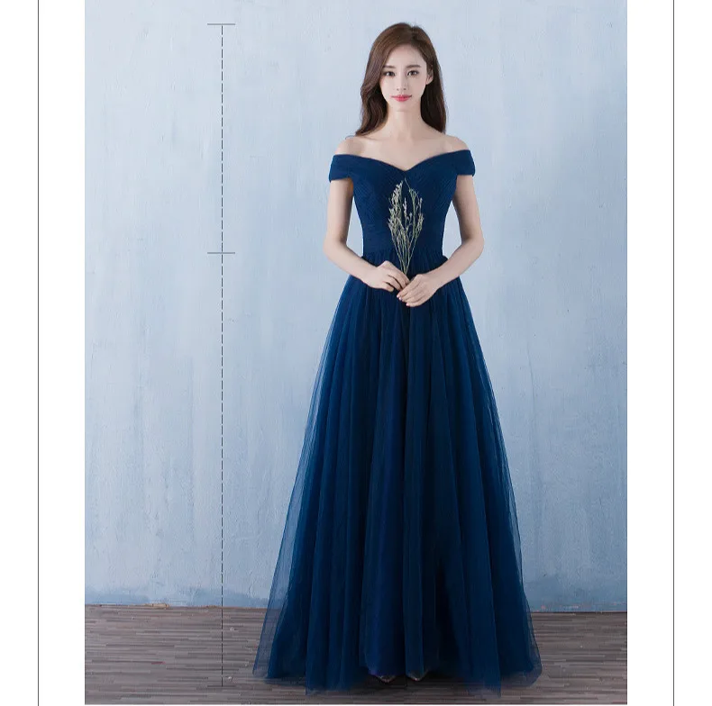 Элегантное длинное вечернее платье для женщин, v-образный вырез, с открытыми плечами, макси, тюль, а-силуэт, торжественное вечернее платье, платья для знаменитостей, выпускного вечера