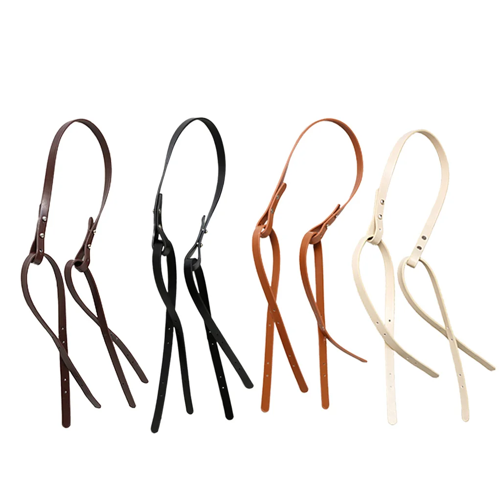 Leather Purse Straps Detachable Handbag Replacement Handles Woven Bag DIY Leather Purse Straps Detachable Handbag Replacement Handles Woven Bag DIY