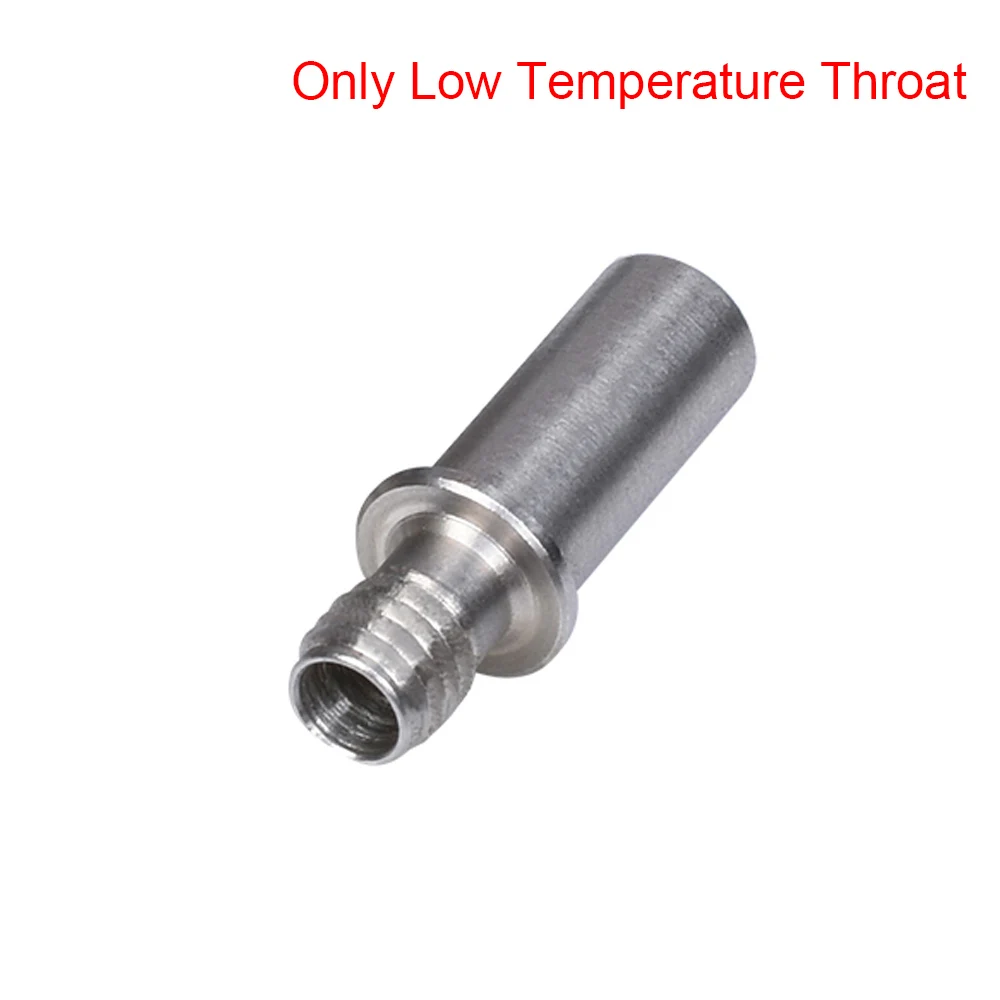 Only 4.1MM Throat E3D V6 радиатор шестигранный высокая/низкая температура теплоотвод горло 3D-принтер части тепловой трубы экструдер для 3d принтера - Цвет: Only 4.1MM Throat