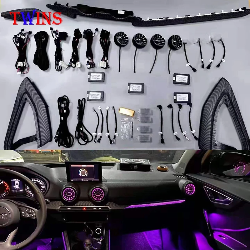 Replacement MMI control Interior LED ambient light For Audi Q2 2018