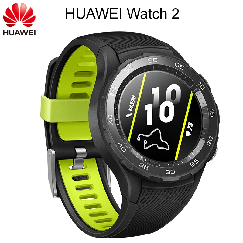 Global ROM Huawei Watch 2 спортивные Смарт часы фитнес трекер сердечного ритма и сна для Android