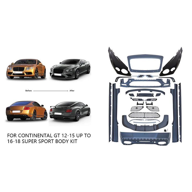 Рисунок 6 - Комплект для корпуса Bentley Continental GT 2016-2018