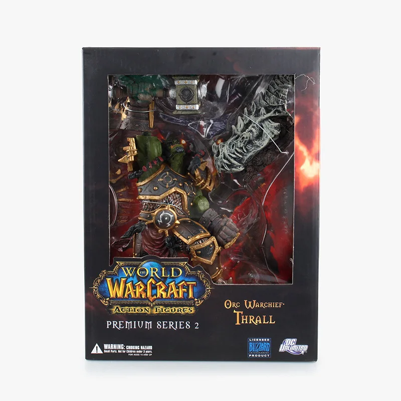 DC World of Warcraft WOW Leader Tribe Frostwolf Chief Sal Orc Shaman украшение в коробке гаражный комплект