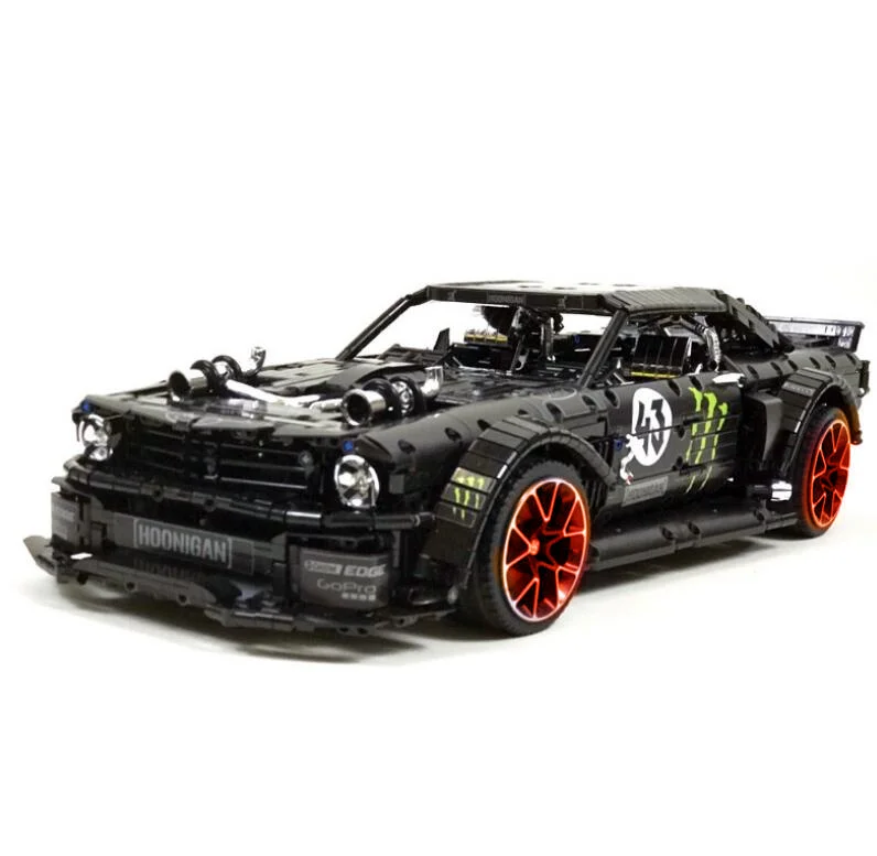 Новинка 23010 техника серии GT-R модель гоночной машины Строительные блоки Набор классические MOC-25326 игрушки для детей - Цвет: 23009 static version