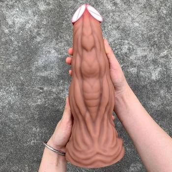 Old Man Art Big Dildo Erotic Silicone Dildos Realistic Penis Suction Cup Dick for Anal Orgasm Adult Sex Toys for Woman Sex Shop 1