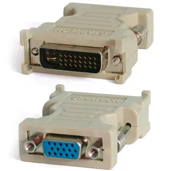 

DVI-I 24+5 Male to VGA Monitor Female Converter Video Adapter For PC HDTV
