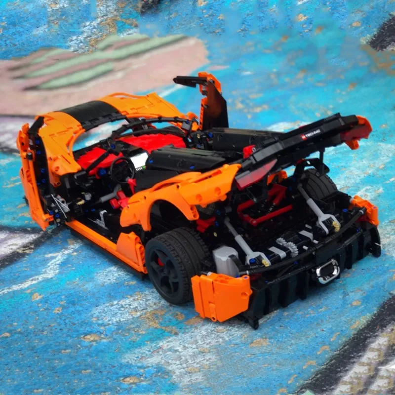 Новинка, moc-30506, Technic RC, Koenigsegg, Regera, PDF, инструкции, строительные блоки, набор игрушек, сделай сам, развивающий подарок для детей на день рождения