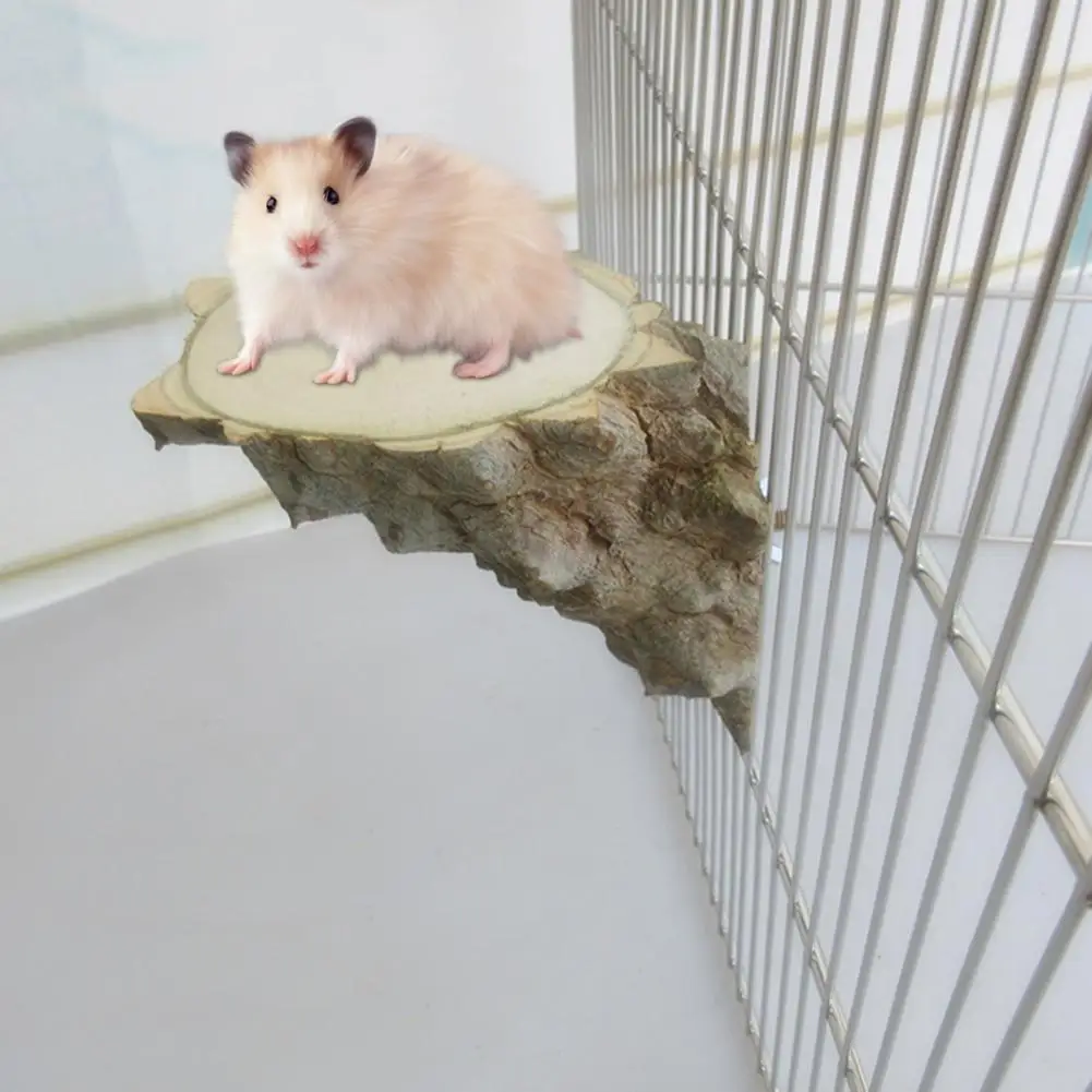 

Bird Toys Parrot Stand Jumping Platform Board Chinchilla Squirrel Pepper Log Pier Right Angle Board Cage Accessories
