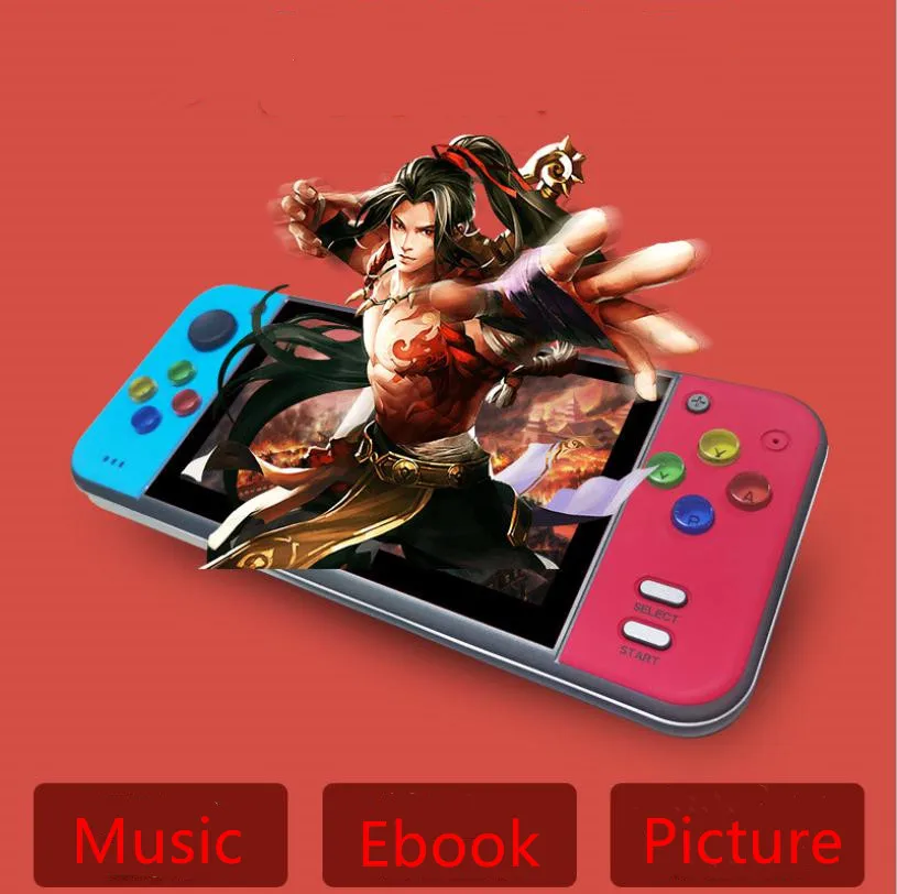 

Coolbaby RS11 5 inch HDMI Retro Handheld Game Console Joystick Controller Built in 3000 Game For PSP NES GBC Arcade Game