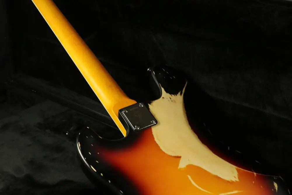 Lzeal sunburst 4 струнная бас-гитара relic heirloom коллектор 4 струнная бас-гитара herritage 4 струны электрогитары хромированное оборудование