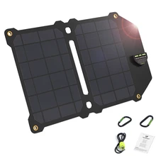 14W Foldable Solar Panel Portable 5V 2.4A Dual Usb Solar Charger Outdoor Camping Solar Conversion Charger For Outdoor Mobile Pho 14W Foldable Solar Panel Portable 5V 2.4A Dual Usb Solar Charger Outdoor Camping Solar Conversion Charger For Outdoor Mobile Pho