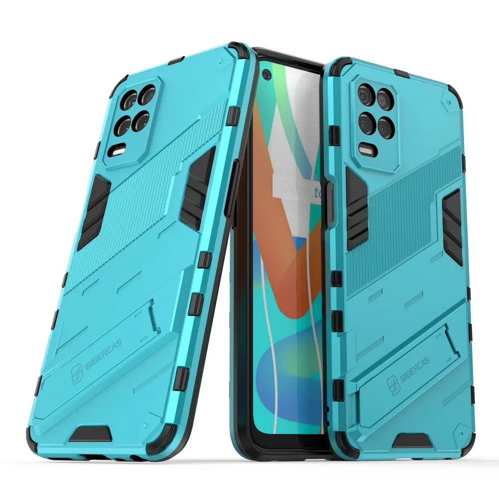 2022 Realme 8 5G 2022 Bumper Case Punk Cool Hard PC Back Panel for OPPO