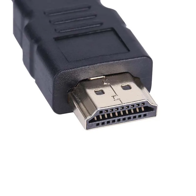 HDMI к VGA видео адаптер кабель конвертер до 1080P цифровой аналоговый ПК, HDTV, dvd-плеер, ноутбуки и т. Д.-черный