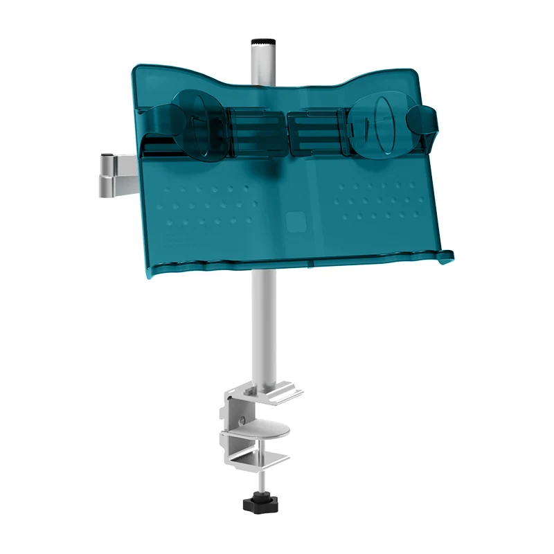cheap Multifunctional Desk type Folding Reading Frame Head up Reading Shelf with Telescopic Single hand Book turning Book Support