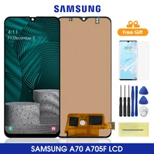 

NEW ERQI A705 Lcd For Samsung Galaxy A70 2019 LCD Display Touch Screen Digitizer Assembly For Samsung A705 A705F SM-A705F A705DS