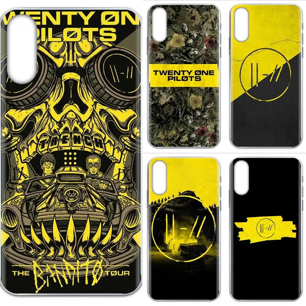 Twenty One Pilots 21 Soft Cell Cover Case For Huawei Nova 2 V20 Y3II Y5 Y5II Y6 Y6II Y7 Y9 G8 G9 GR3 GR5 GX8 Prime 2018 2019 | Мобильные
