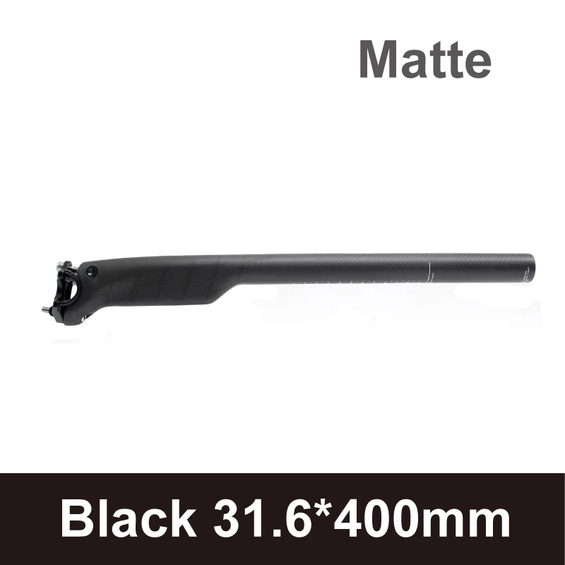 Carbon MTB Bicycle Seatpost with 20mm Offset - Available in Multiple Lengths