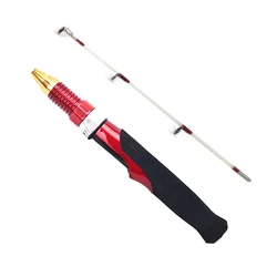 Shrimp Rod / Ice Fishing Rod / Solid 50cm 2-section Fishing Rod