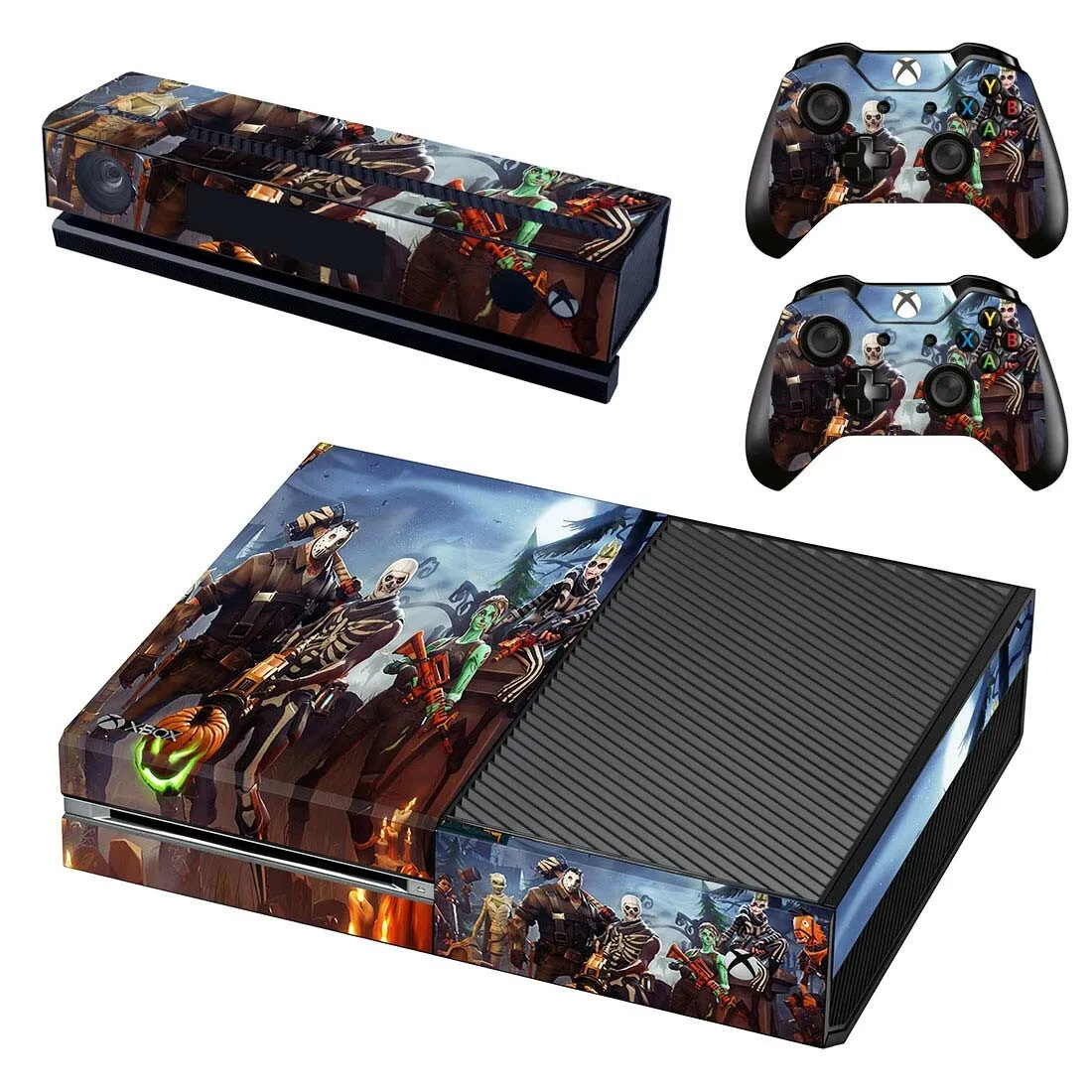 Новая наклейка для игровой кожи, полное покрытие для консоли Xbox One и Kinect и 2 контроллера для Xbox One, наклейка для кожи