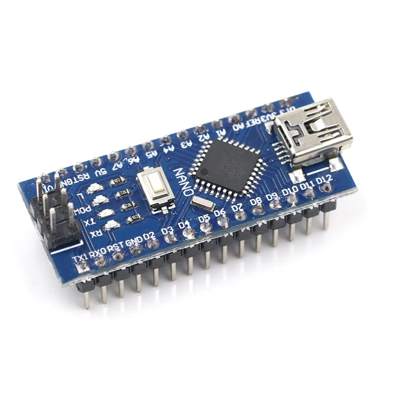Nano 1 шт. мини USB с Загрузчиком Nano 3,0 контроллер совместимый для arduino CH340 USB драйвер 16 МГц NANO V3.0 Atmega328 - Цвет: 328p-au Welding