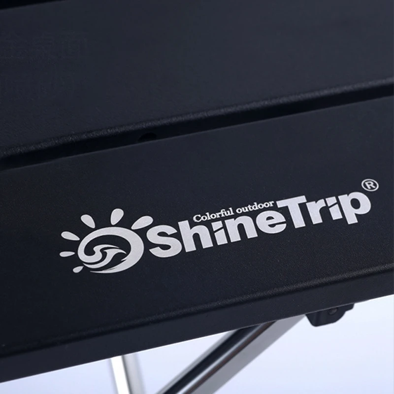 ShineTrip Camping Folding Table Portable Ultralight Picnic Desk with Carry Bag for Picnic BBQ Cooking Festival Beach Home Use