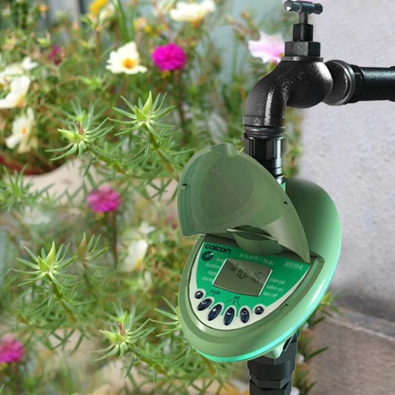 Автоматический таймер для полива Gardenr контроллер системы сада цифровой дисплей