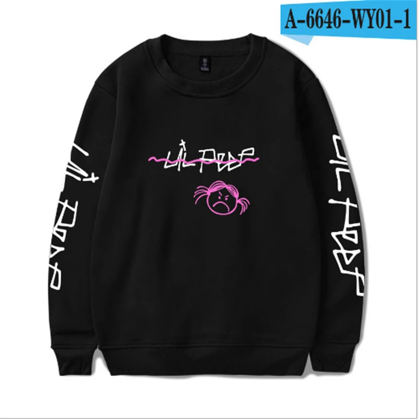 Lil Peep толстовки забавные Удобные Кофты Мода Harajuku европейский стиль без кепки для мужчин и женщин lil peep Толстовка
