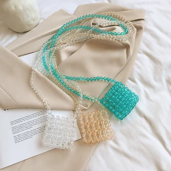 

Acrylic Designer Mini Crossbody Bag For Women 2020 Summer Decorate Lipstick Lady Shoulder Handbags Female Cross Body Bag
