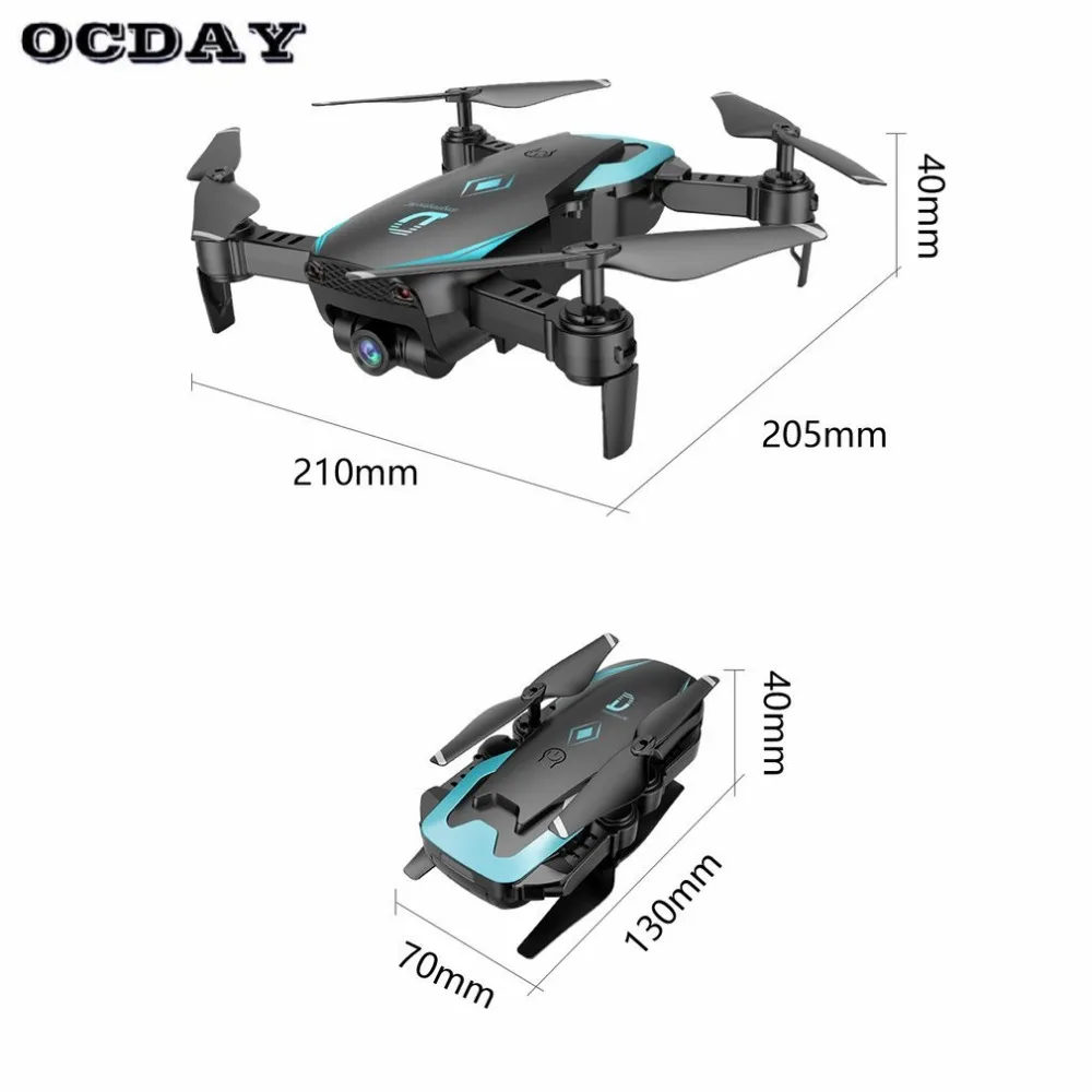 X12 RC складной Дрон Квадрокоптер удержание высоты с Wi-Fi камерой видео один ключ возврат Безголовый режим 3D флип tz