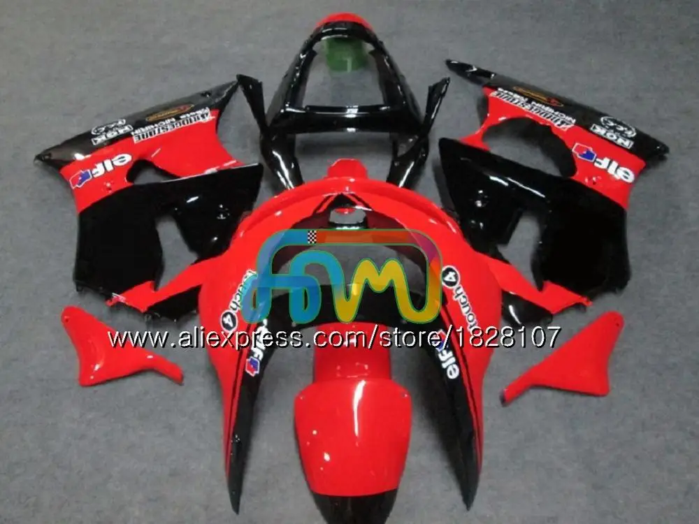 No. 5 Корпус для KAWASAKI ZX-6R 6 R ZX-636 ZX600 600CC ZX6R 98 99 28BS. 0 ZX636 ZX600CC ZX 636 6R 98 99 1998 1999 Обтекатели зеленый пламя - Цвет: No. 5