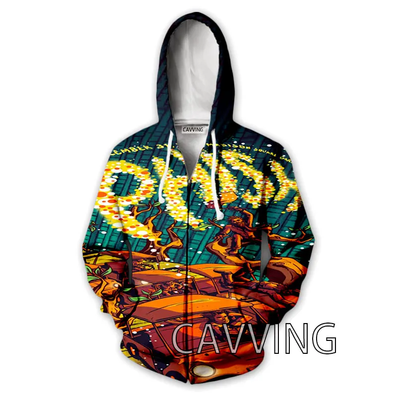 

New Fashion 3D Print PHISH ROCK Zipper Hoodies Zip Up Hooded Sweatshirts Harajuku Hoodie Hip Hop Sweatshirts