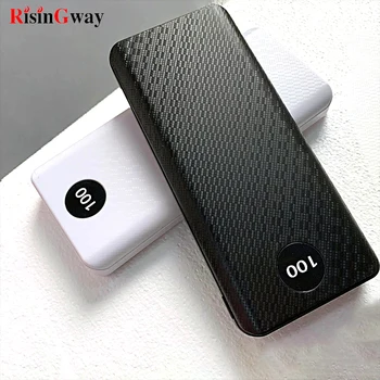 

RisinGway QC 3.0 Fast Charging Power Bank Shell Charger Box LED Digital Display 8*18650 Battery Charger Box Powerbank Shell