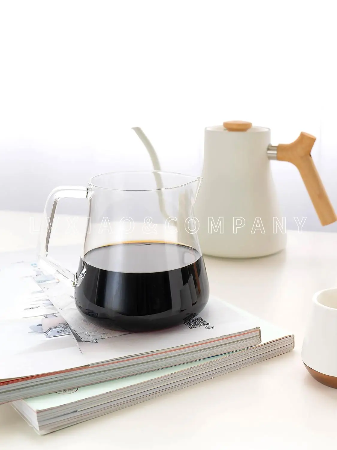 Fellow Mighty Small Glass Serving Carafe For Coffee & Tea, No-drip Spout,  Sturdy Handle ,smoke Grey / Transparent, 10oz/300ml - Coffee Pots -  AliExpress