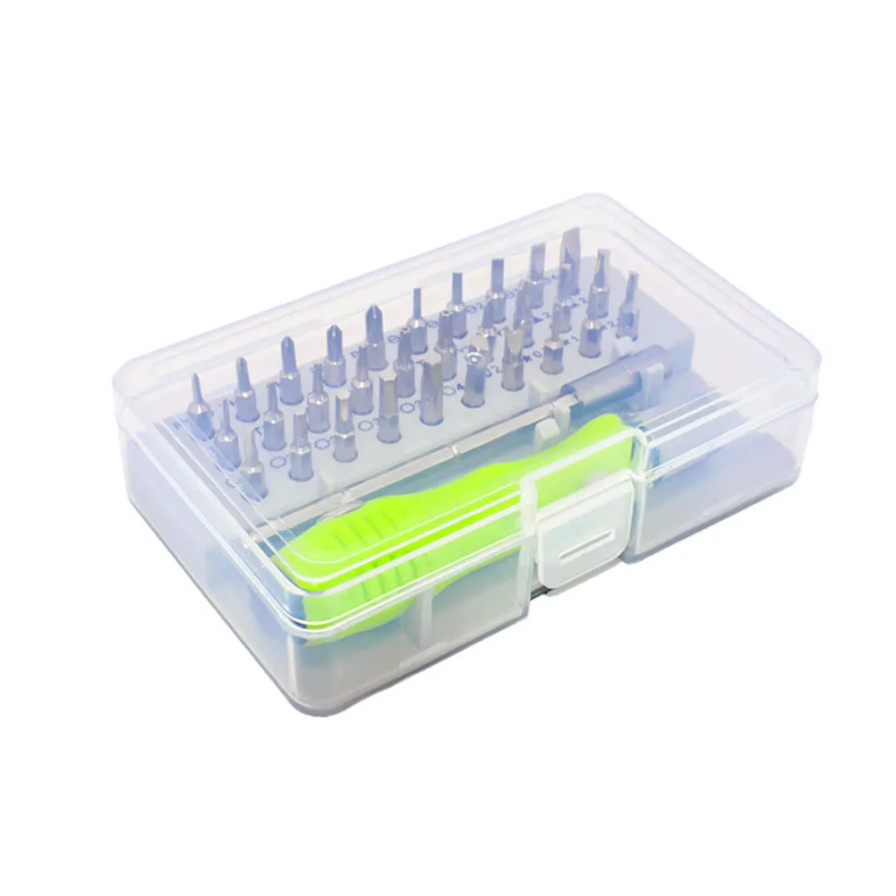 32 In 1 Magnetic Accuracy Tool Mini Multifunctional Screwdriver Set Non Slip Phone Mobile Portable Repair Chrome Vanadium Steel