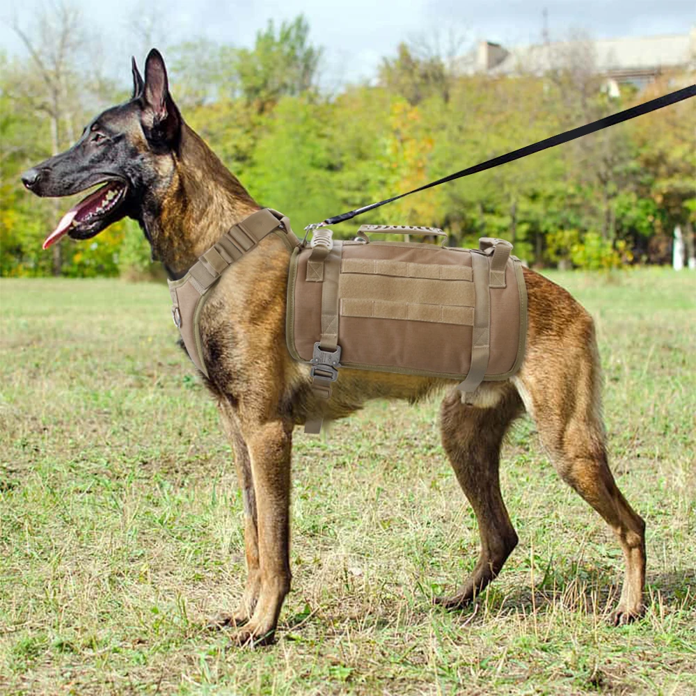 Военная Тактическая собачья жгут для K9 рабочих собак, прочный тренировочный жилет для домашних животных, дышащие нейлоновые жилеты для больших собак