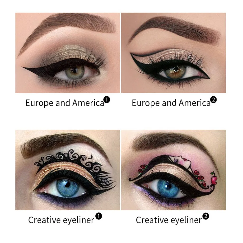 Best Selling Products Waterproof Shiny Eyeshadow Glitter Liquid Eyeliner Makeup Eye Liner Pen New Fashion maquillaje mujer