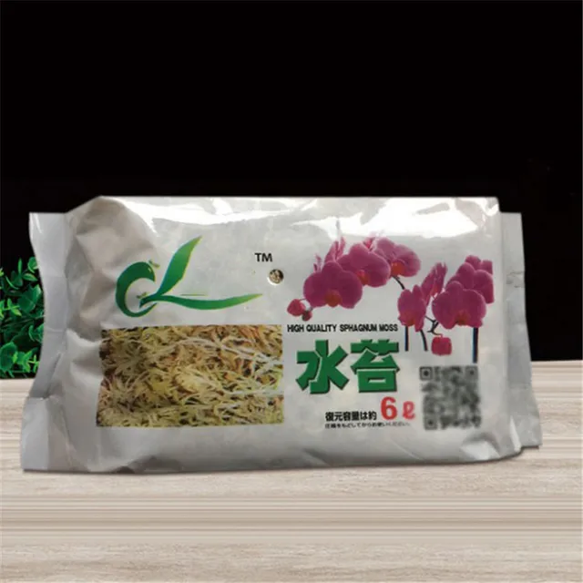 1Dc -Os Sphagnum Tápláló Talaj Összetett Műtrágya Száraz Moha Szerves Kerti Virágokhoz Clivia Orchidea Táplálkozási - Image 3