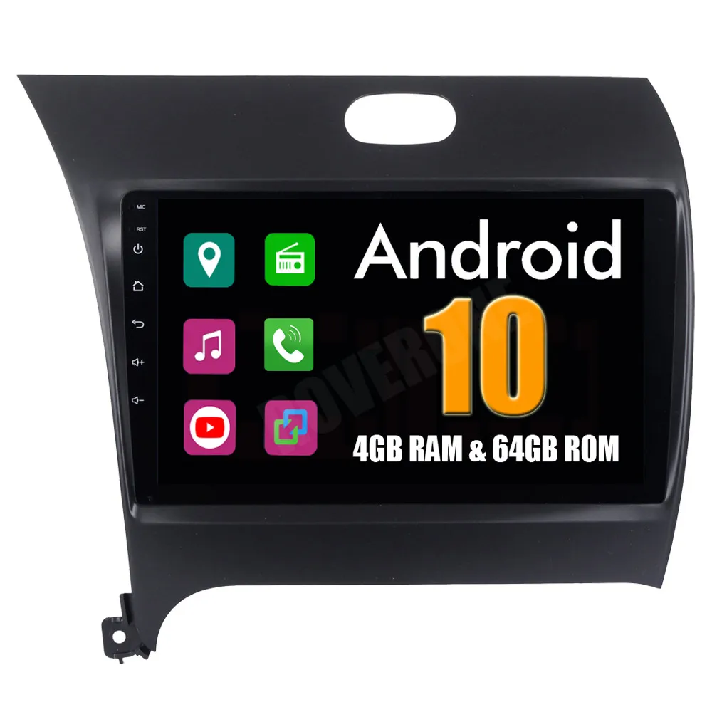 Octa Core Android 10 автомобильное радио для Kia Cerato K3 Forte 2013 2014 2015 2016 с стереоприемником GPS