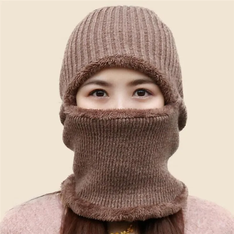 Winter Warm Windproof Hiking Caps Balaclava Ski Bike Full Face Mask Neck Warmer cap Motorcycle Helmet Hat | Спорт и развлечения