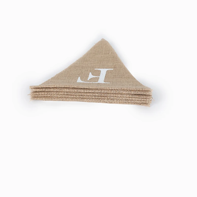 Party Decorations Personalize Party Flag Letter A-Z No.0-9 Diy Jute Burlap Bunting Banner Flags Candy Bar Wedding Decoration Baby Shower Favor