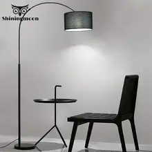 Минимализм, дизайнерский торшер, напольный светильник, лампа для гостиной, современный, Королевский Бог, тканевый светильник, подставка для спальни, офисное, декоративное освещение