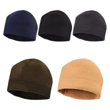 Унисекс уличные модные тактические флисовые колпачки из искусственного флиса Кепка для часов эластичная шапочка шапка ветрозащитная теплая шапка для пешего туризма альпинизма