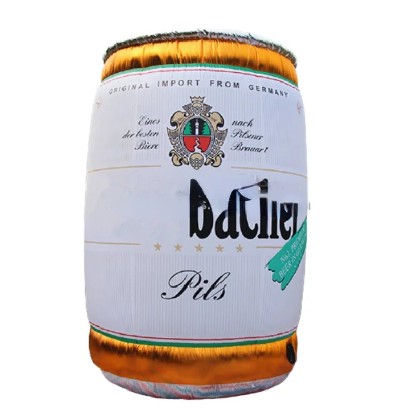 

2021 Hot sale giant inflatable beer barrel for advertising