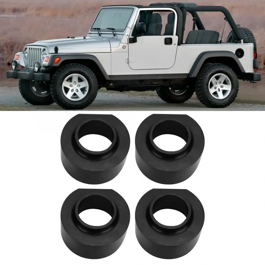 4pcs 2inch Front Rear Leveling Lift Kit Fit for Wrangler/Grand Cherokee Car Lift Kits Rear Kit Car Accessories front lift kit