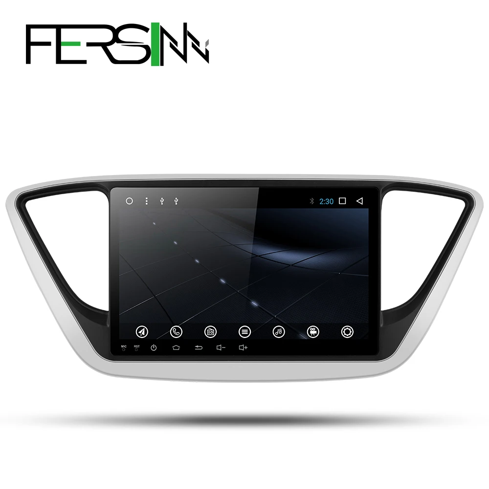 Top Fersinny C17YN9060 Car DVD GPS Player For new Hyundai Verna 2017 Car PC Headunit Car Radio Video Player Navigation 2 din gps dvd 1