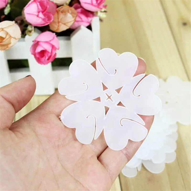 50pcs Balloons Arch Stand 6.5cm Balloon Connectors Clips Decor Birthday Wedding Balloon Clips Decor